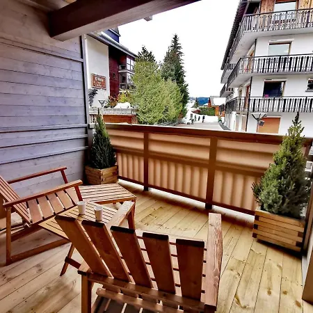 Neuf 54m² Les Gets, Centre, Balcon Sud-ouest, Wifi, Parking - Fr-1-598-70 *